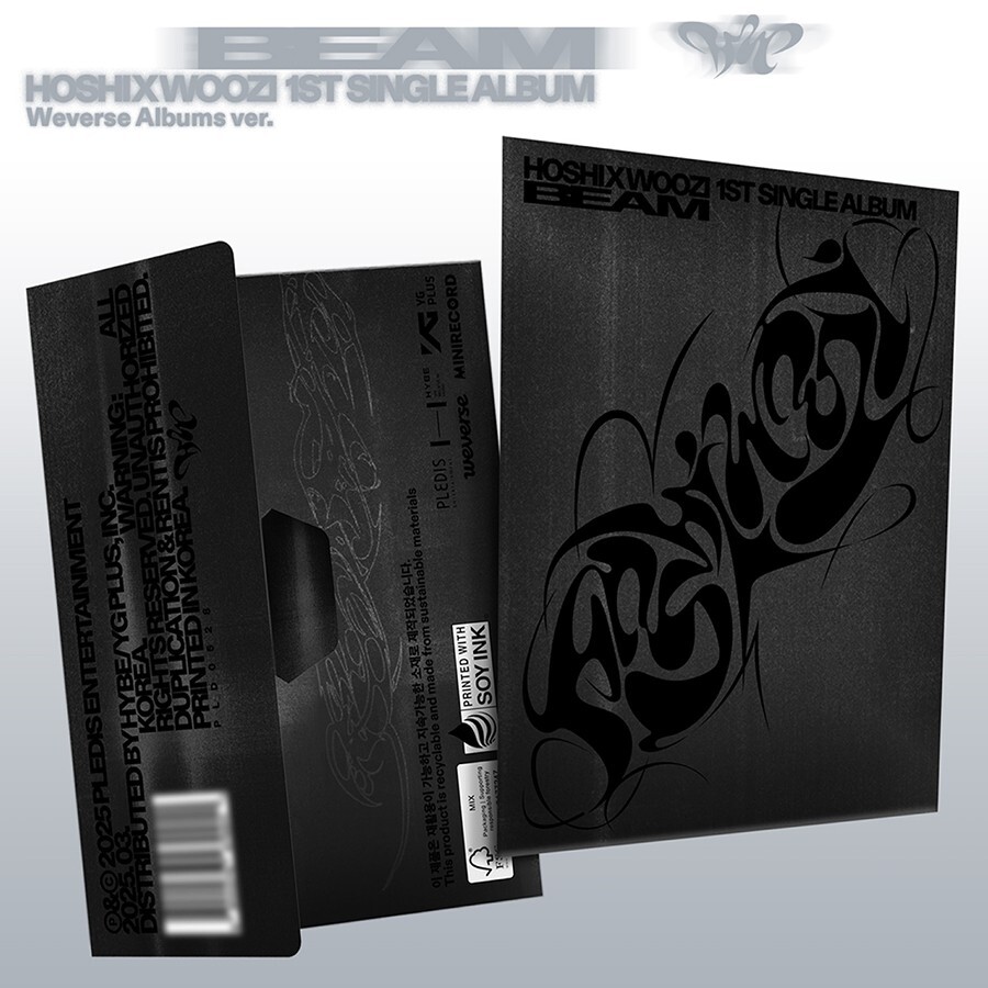 SEVENTEEN HOSHI X WOOZI [BEAM] 1st Single Album WEVERSE Ver./QR+