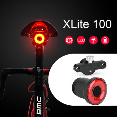 XLite100 Bremsinduktion Fahrrad Rücklicht Bremslicht LED Blinker USB Wasserdicht