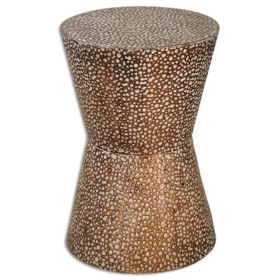 Uttermost Cutler Drum Shaped Accent Table - 24461