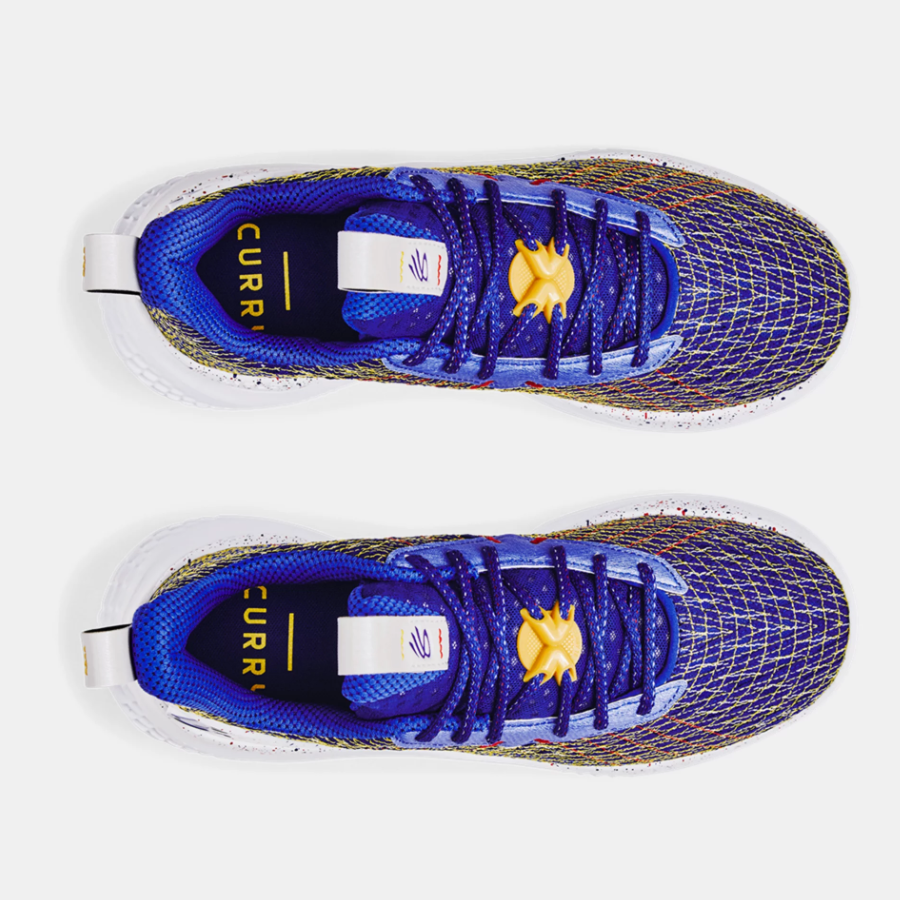 Pre-owned Under Armour Curry Flow 10 Basketball Shoes 'curry-fornia' (3026949-400) In Blue