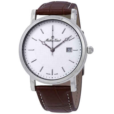 Мужские часы Mathey-Tissot City с белым циферблатом HB611251AI