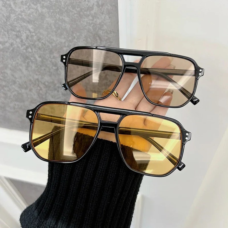 Classic Square Sunglasses Women Men Retro Fashion Outdoor Casual Shades