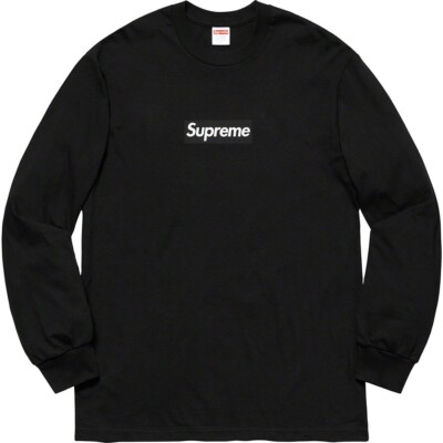 supreme box logo Tシャツ Lサイズ　ネイビー Supreme(シュプリーム) 03SSBox Logo TeeボックスロゴプリントT