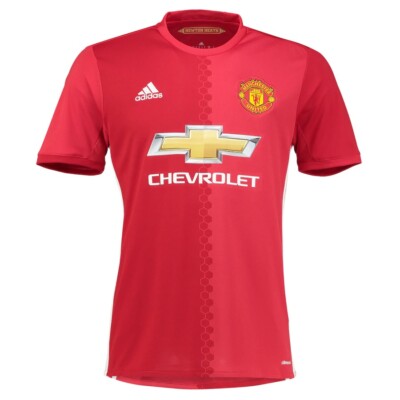 Manchester United FC Adidas Jersey Official Red Home Kit Soccer Football Stadium