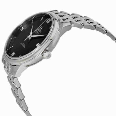 Pre-owned Omega De Ville Prestige Automatic Chronometer Black Dial Men's Watch