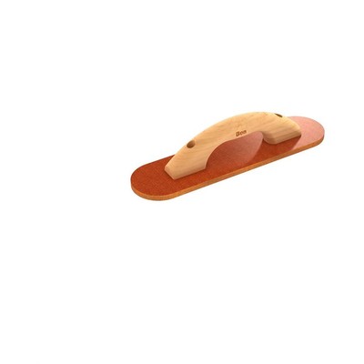 Bon 22-470 Resin Float - Rnd End 14-in. X 3 1/2-in. Wood Handle