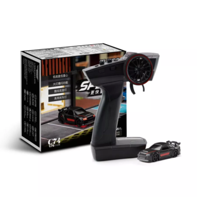 1/76 Scale Drift Car Rtr - Black