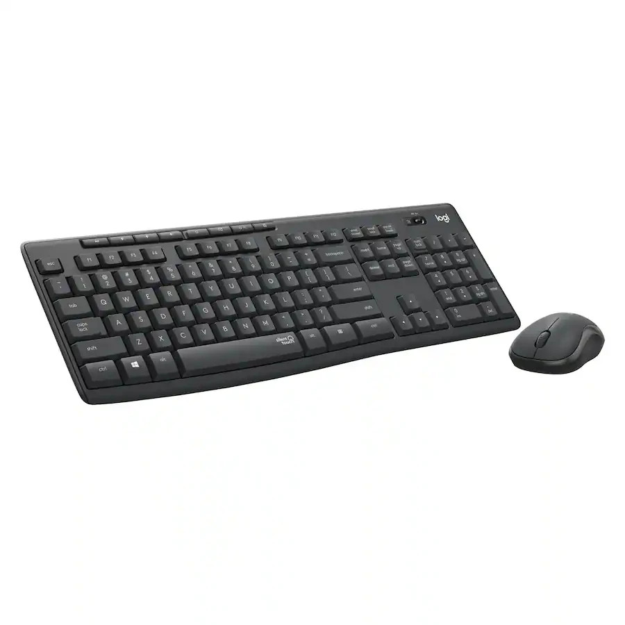 Logitech - MK295 Full-size Wireless Membrane Keyboard & Mouse Combo (920-009782)