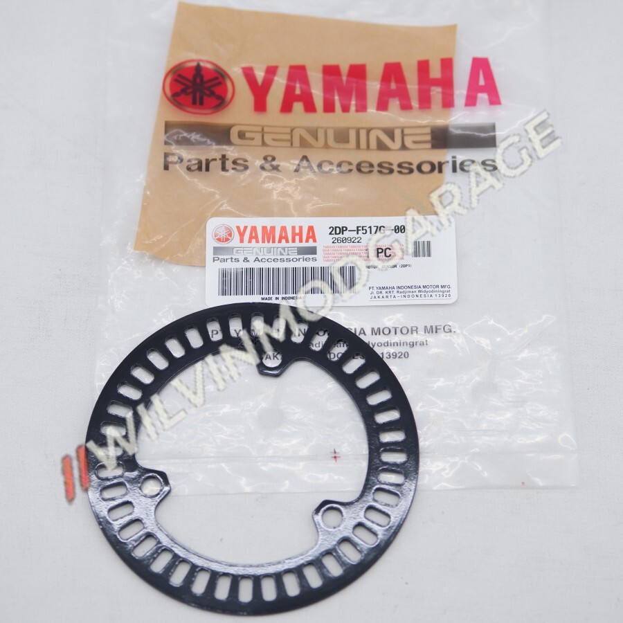 Genuine Front ABS Speed Sensor Rotor 2016-22 Yamaha YZF R25 R3 2DP-F517G-00 OEM