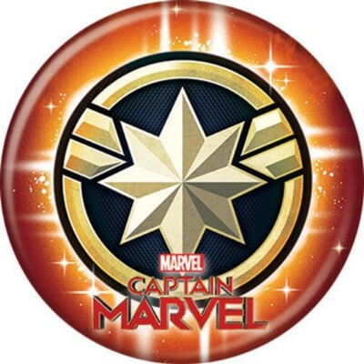 Captain Marvel Movie Metal Button Assortment of 11 Ata-Boy YOU CHOOSE BUTTON