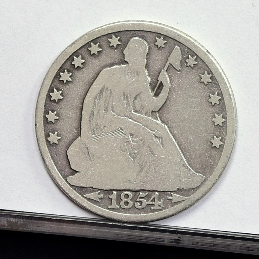 コレクション 1854-O Seated Liberty Half Dollar 1854-O Liberty Seated Half Dollar - Good (#56184-H) | eBay