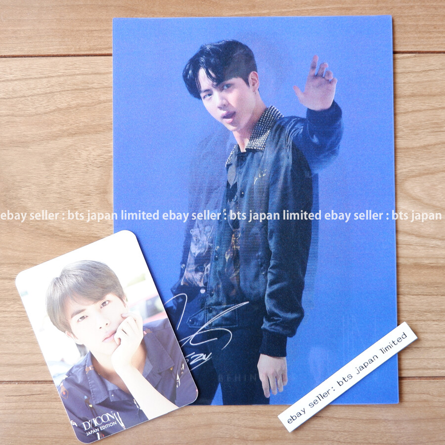 BTS JIN DICON Vol.2 BEHIND Japan Special Edition Lenticular