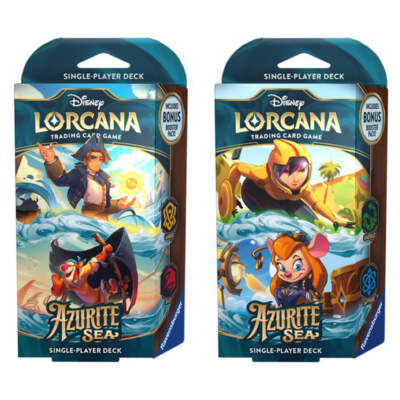 -Набор из 2-х стартовых колод Azurite Sea Disney Lorcana