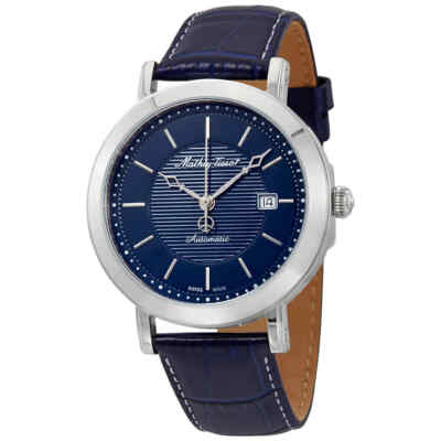 Мужские часы Mathey-Tissot City с автоматическим синим циферблатом HB611251ATABU