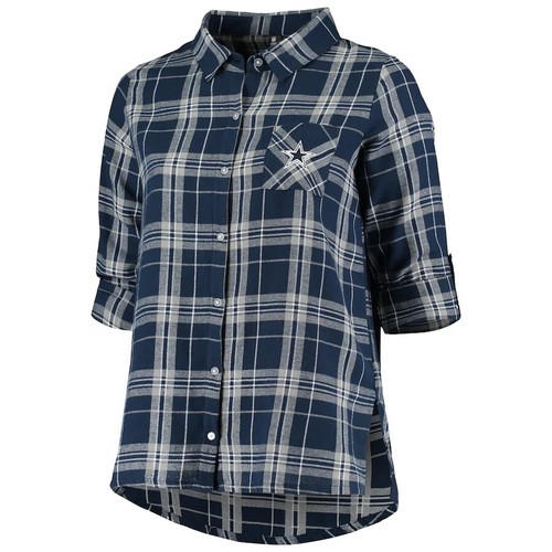 Dallas Cowboys Concepts Sport Women's Plus Size Flannel Long Sleeve Size 4X