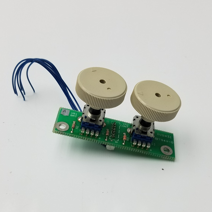 Cricut VR1 BRT, AVB431, 794V-0 Speed & Pressure Dials