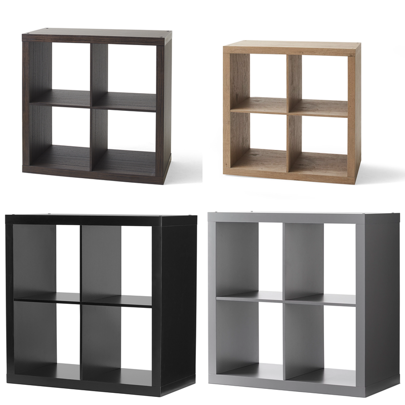 LP Vinyl Record Storage Album Cube Organizer Display Rack Shelf Bookcase