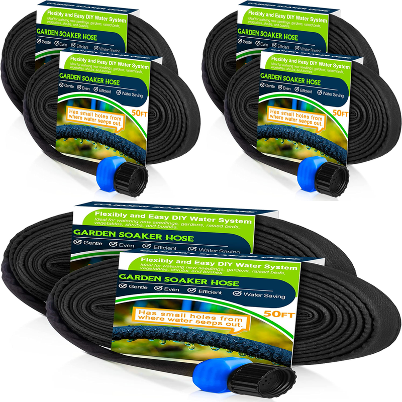 S For Garden ,100 Ft ,(50 Ft X 2pack) Heavy Duty Drip Irrigation Hose
