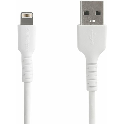 StarTech RUSBLTMM2M 6.6ft USB to Lightning Cable - White