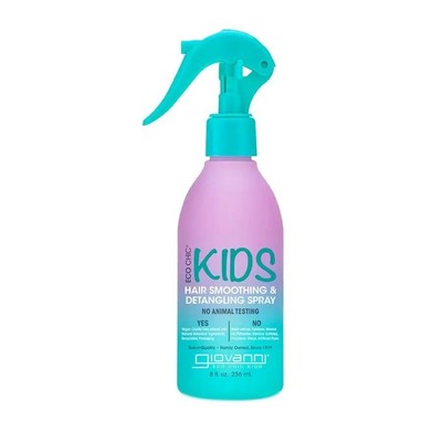 Спрей для разглаживания и распутывания волос Giovanni Eco Chic Kids, 8 жидких унций. Жидкость