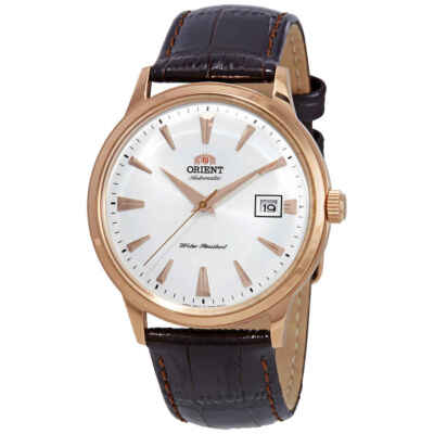 Мужские часы Orient 2-го поколения Bambino с автоматическим белым циферблатом FAC00002W0