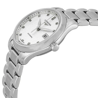 Pre-owned Longines Master Collection Automatic Stainless Steel Ladies Watch L22574776