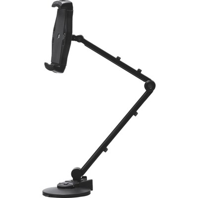 Siig Full Motion Easy-adjust Universal Tablet Mount - Black - 12'' Screen Support