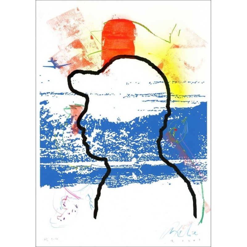 Couture CharlÃLie - Hpm, Aquarelle Et SÃ©Rigraphie (Unique) 