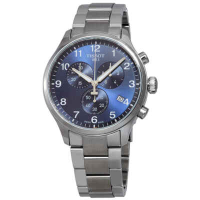 Мужские часы Tissot Chrono XL с классическим синим циферблатом T116.617.11.047.01
