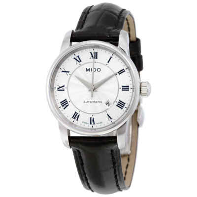 Женские часы Mido Baroncelli II с автоматическим серебряным циферблатом M7600.4.21.4