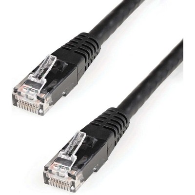 StarTech.com 5ft CAT6 Ethernet Cable - Black Molded Gigabit - 100W PoE UTP