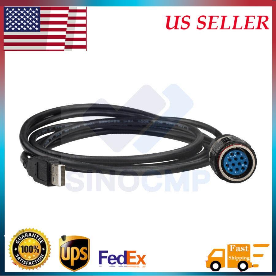 88890305 Scanner Cable USB Connector for for Volvo VOCOM 88890300 Adapter Truck