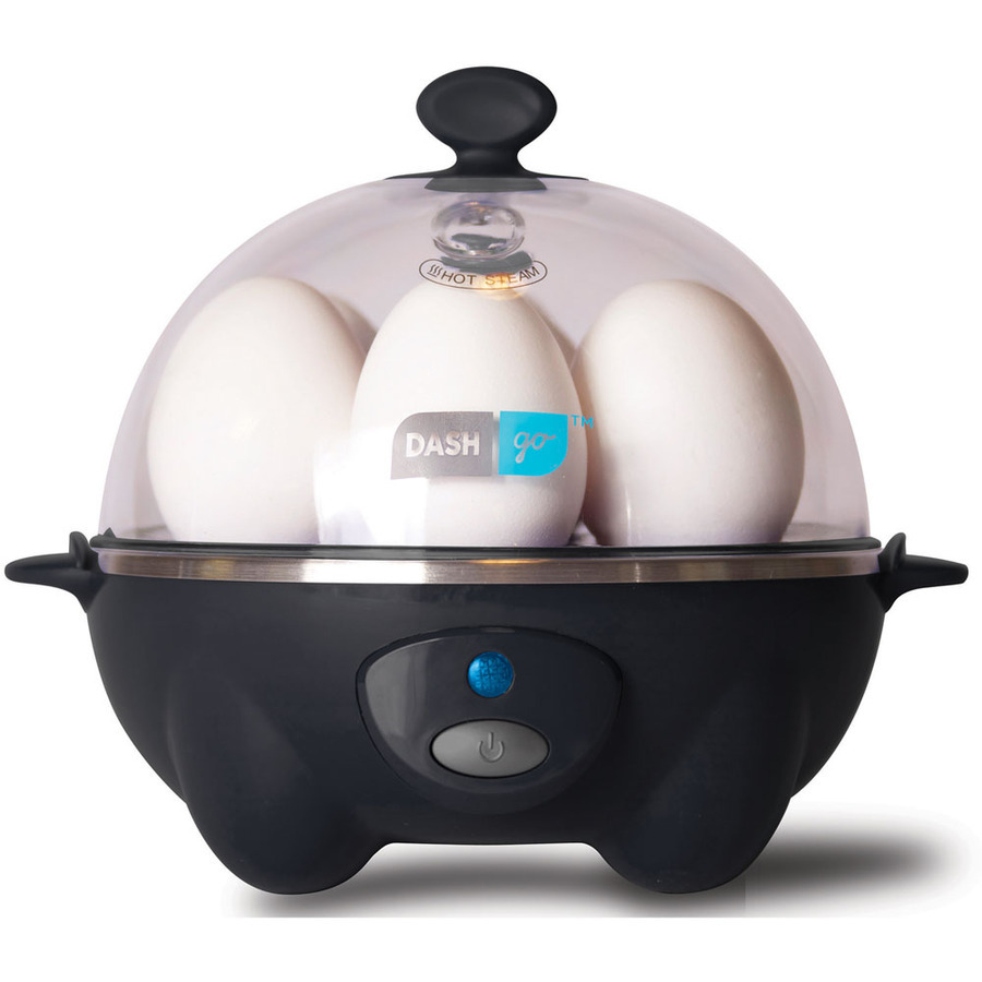 StoreBound Black Electric Egg Cooker Specialty Appliance with Poaching Tray