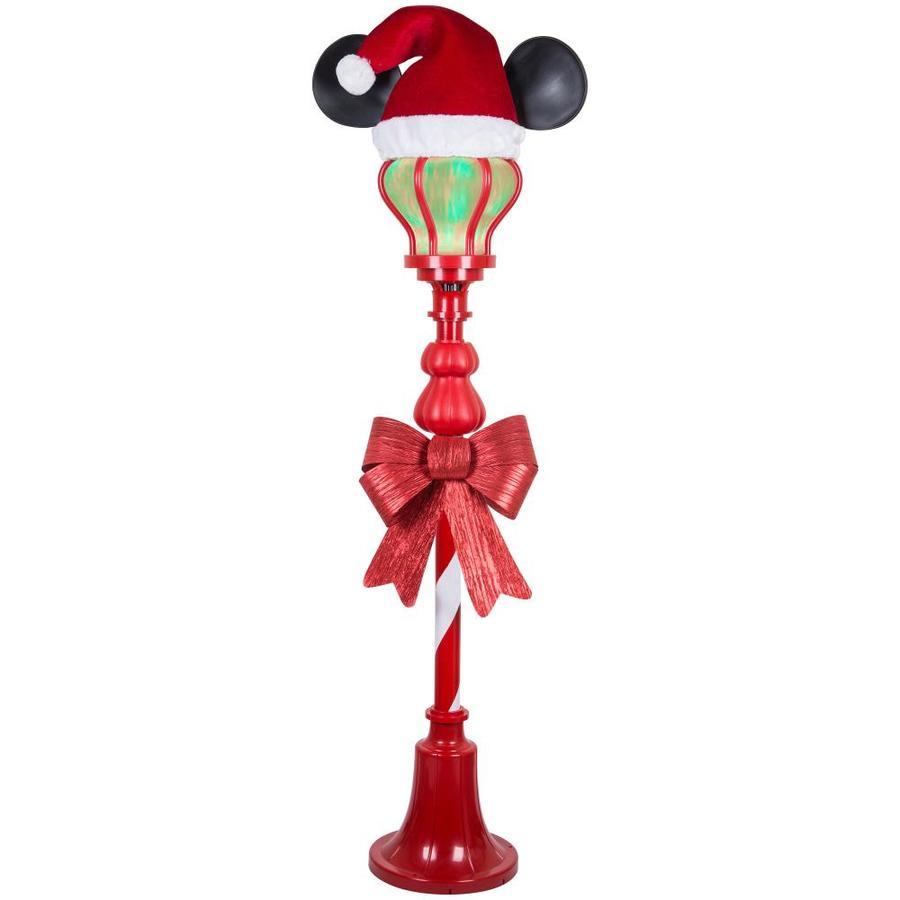 Gemmy Disney/Pixar 5' Mickey Mouse Lamp Post w/Multicolor LED Lights #1036211