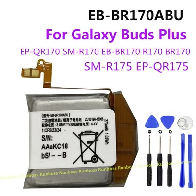 EB-BR170ABU For Buds Plus EP-QR170 SM-R170 EB-BR170 R170 BR170 M-R175 EP-QR175