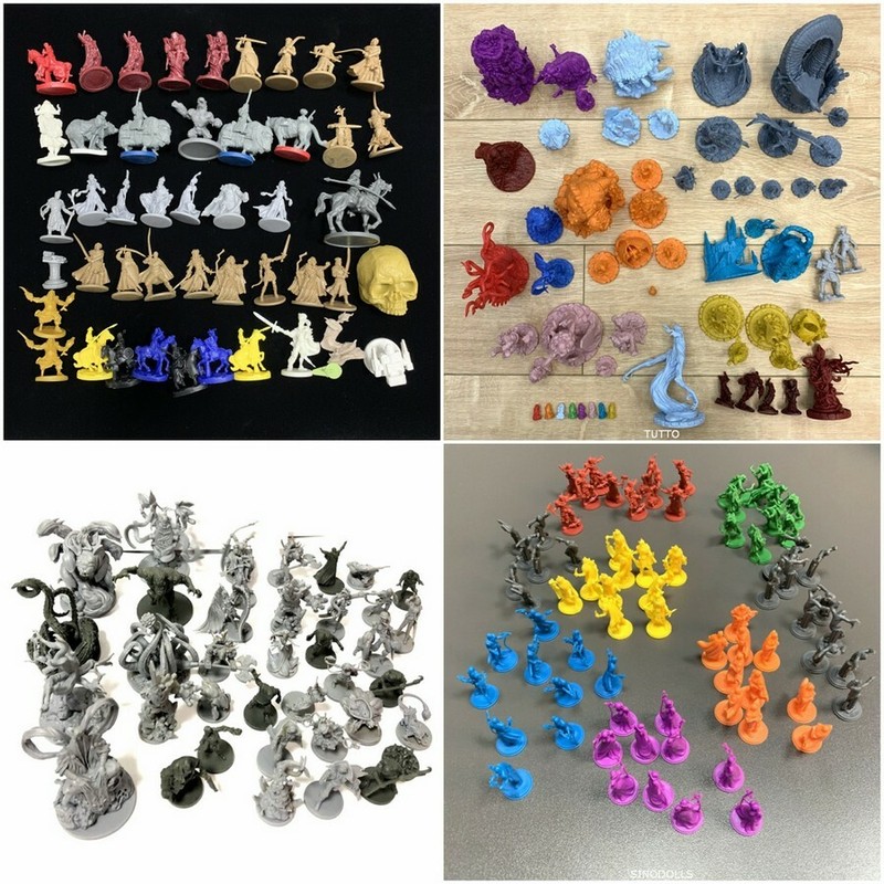 Miniatures Zombicide Zombies Warriors Cmon Table-top War Game
