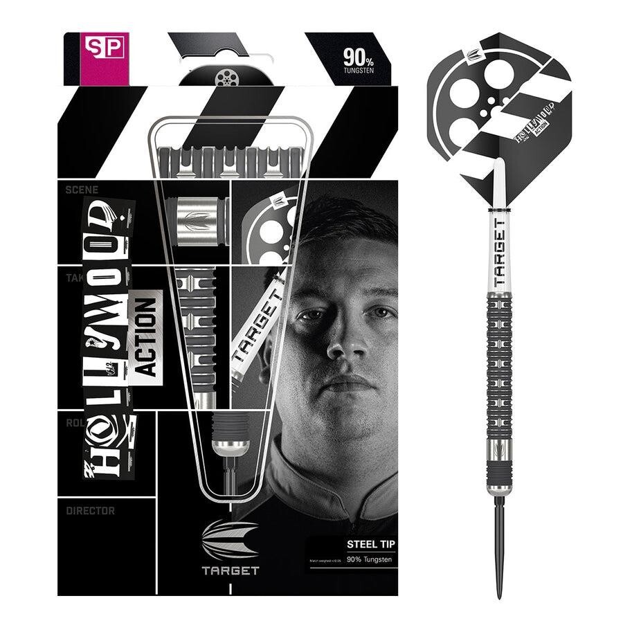 ダーツ TARGET HOLLYWOOD ACTION CHRIS DOBEY Target Darts Chris Dobey Hollywood Action 90% Tungsten Soft