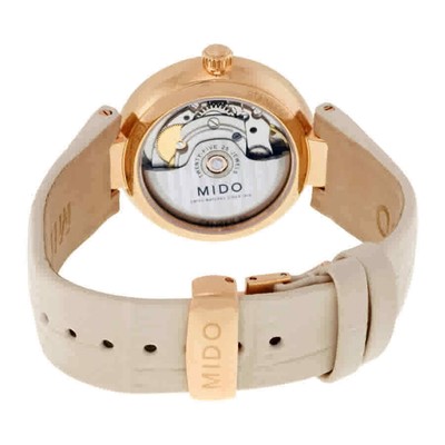 Pre-owned Mido Baroncelli Ii Automatic Ladies Watch M022.207.36.116.11