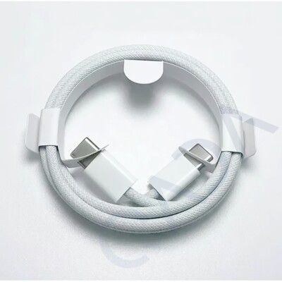 Official Apple A2795 60W Braided WOVEN USB-C to C 1m Charge and Sync Cable Cord