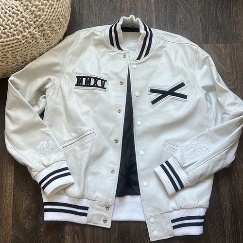【りい】Time is on LEATHER VARSITY JACKET りい】Time is on LEATHER VARSITY JACKET ZIAS LEATHER VARSITY