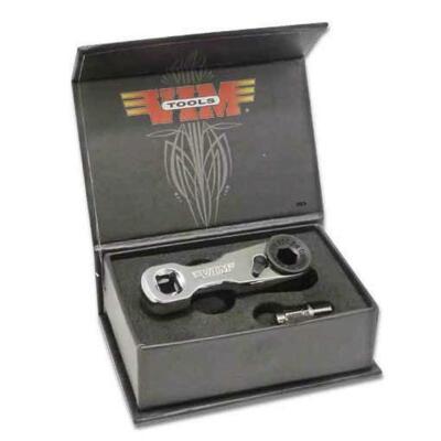 VIM Tools DD3 3/8'' Mini Ratchet Double Square Drive, Offset Female