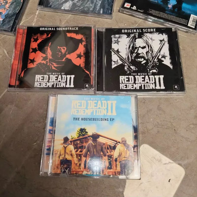3 Disques CD Musique Red Dead Redemption 2 OST Album Woody Jackson Collection