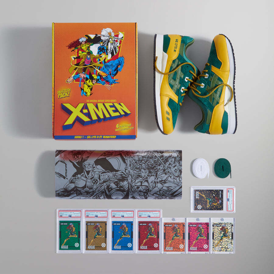 Pre-owned Asics Gel-lyte Iii Remastered Kith Marvel X-men Mystery Sealed Box Size 9 In Multicolor