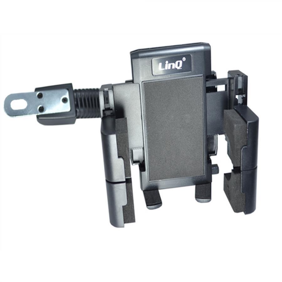 Staffa Supporto Smartphone Navigatore Gps Per Moto Universale Linq Mt-2207