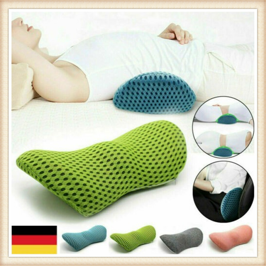 Bett /Auto /Büro Kissen Orthopädisches Rückenkissen/Lendenwirbelstütze Kissen ^^