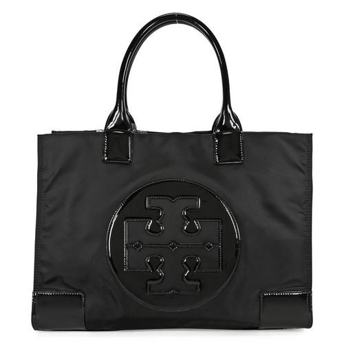 Tory Burch Penn Backpack Tan Nylon Brown PU Leather Pockets Handbag Purse Tory Burch Penn Backpack Tan Nylon Brown PU Leather Pockets  main image 3