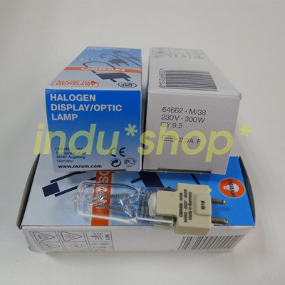 1PCS for OSRAM 64662 230V300W GY9.5 instrument projection Stage light bulb