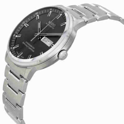 Pre-owned Mido Commander Ii Automatic Grey Dial Men's Watch M021.431.11.061.00