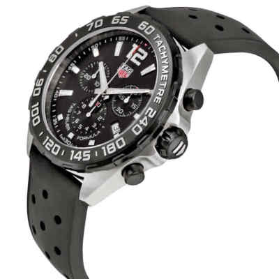 Pre-owned Tag Heuer Formula 1 Chronograph Black Dial Men's Watch Caz1010.ft8024