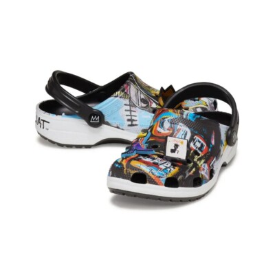 JEAN MICHEL BASQUIAT X CROCS ''POP ART'' CLASSIC CLOG ADULT SIZE 209486-001